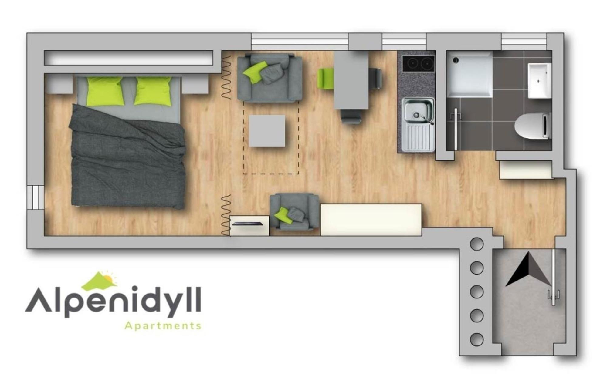 City Life 5 By Alpenidyll Apartments シュラートミンク エクステリア 写真